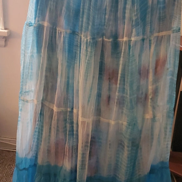 💥 Pretty Chiffon light weight ribbon Skirt - Picture 4 of 7
